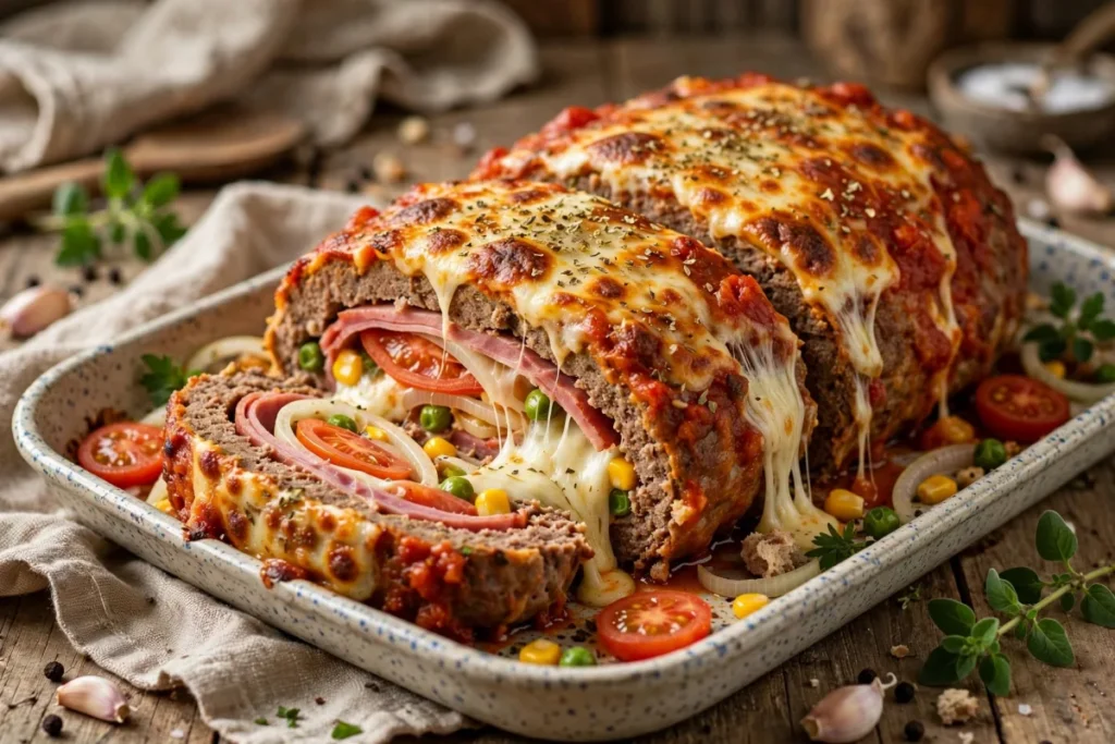 Rocambole de Carne Moída