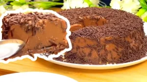 Brigadeirão de chocolate rápido e fácil Receitas da internet