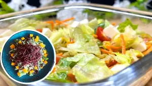Como montar salada tropical