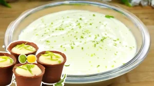 Mousse de limão receita facil e rapida