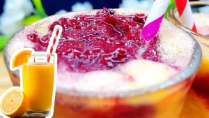 Suco de acerola com laranja