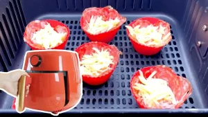 Salame e Queijo na Air Fryer Receita facil e Rapida