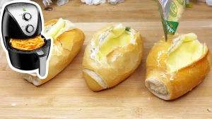 Pão de Alho na AirFryer Facil e Rapido
