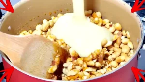 Pé de Moleque com Leite Condensado e Amendoim