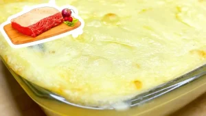 Picadinho de Carne com Creme de Batata