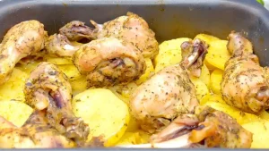 Frango Assado com Batata