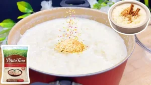 Arroz doce Cremoso com Coco