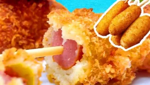 Salsicha Empanada Cachorro quente no palito