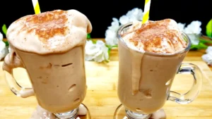 Milkshake de Banana e Chocolate