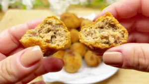 BOLINHO DE CARNE MOÍDA MACIO E DELICIOSO