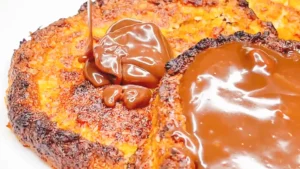 Torta de Banana com Chocolate
