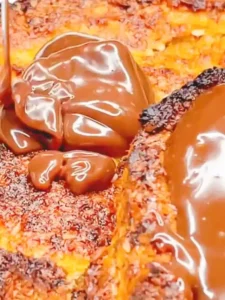 Torta de Banana com Chocolate