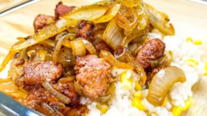 ARROZ COM LINGUIÇA 