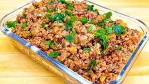 CARNE MOÍDA SIMPLES E SABOROSA