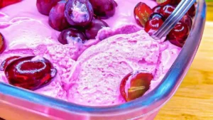 MOUSSE DE UVA COM 3 INGREDIENTES