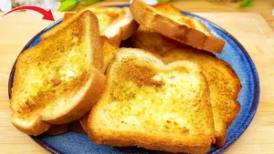 Torrada com pão de forma facil