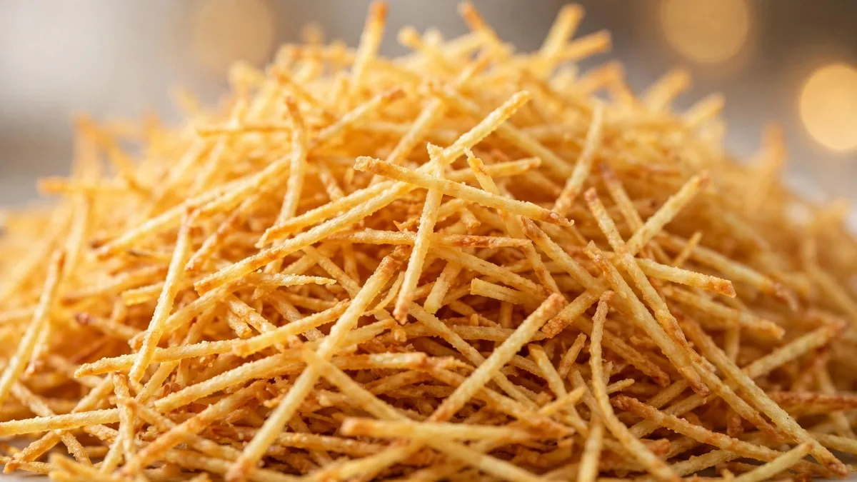 Batata palha caseira fininha