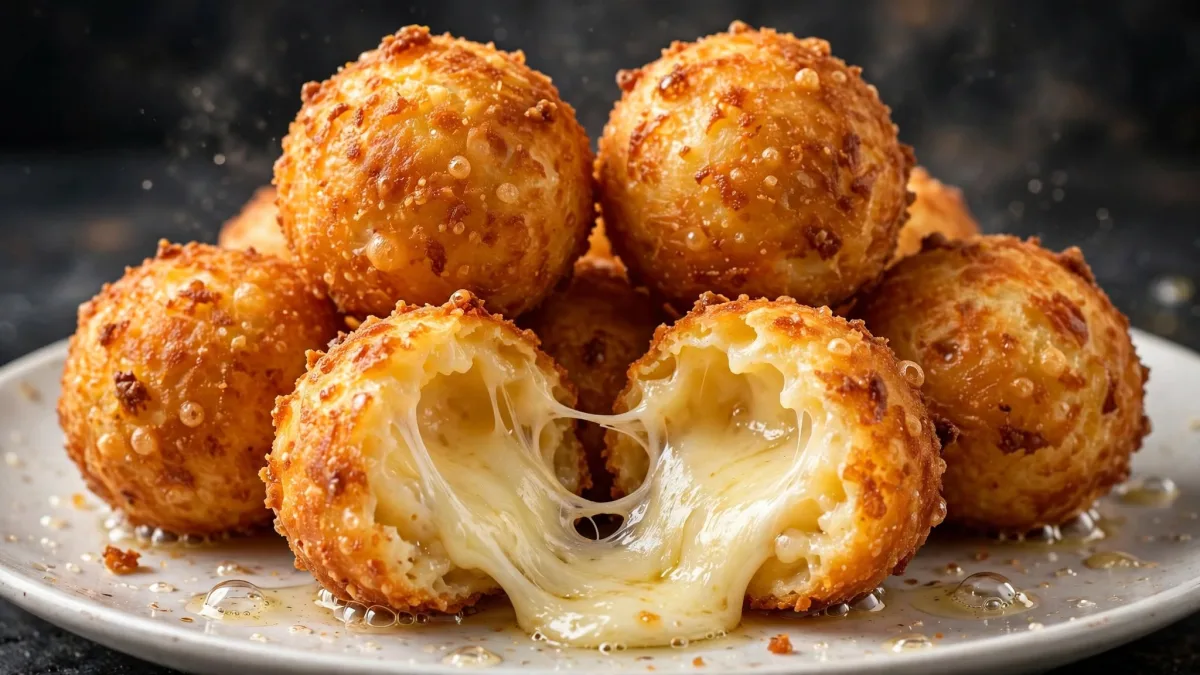 Bolinha de Queijo Crocante