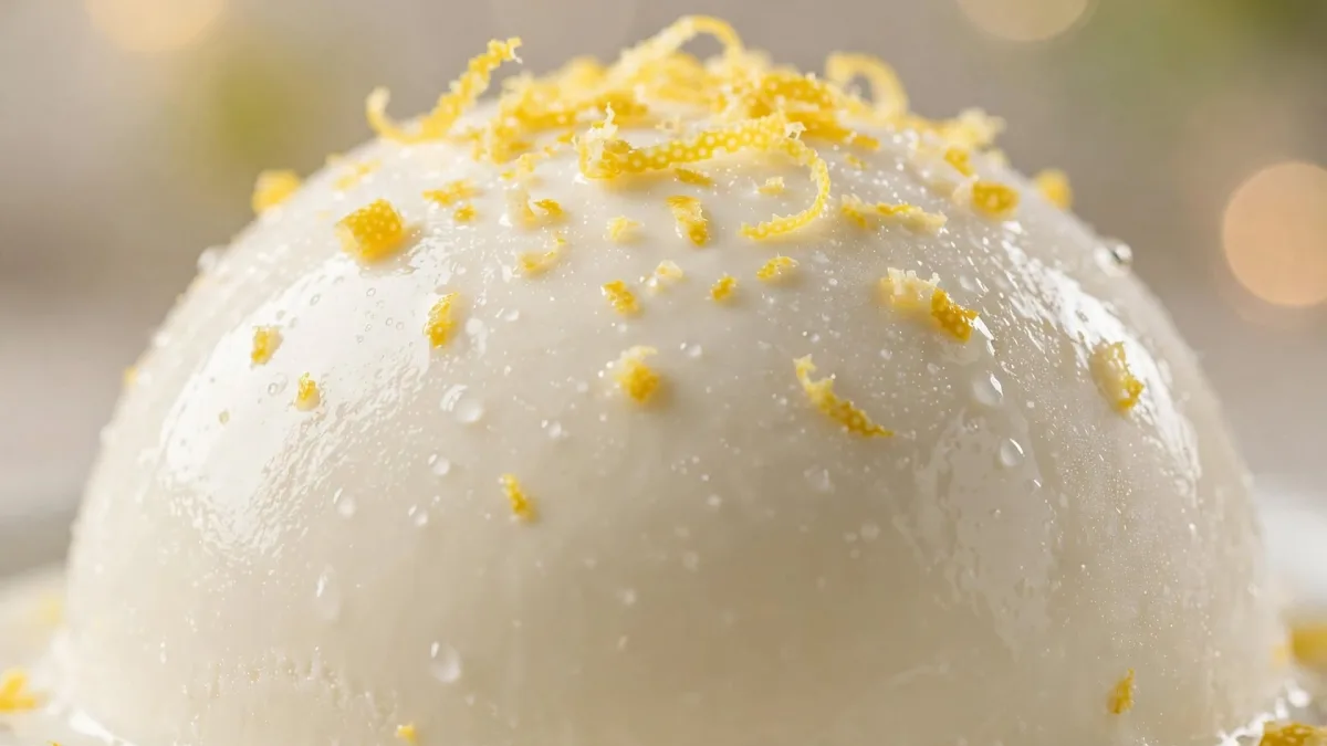 Gelado de Limão Cremoso