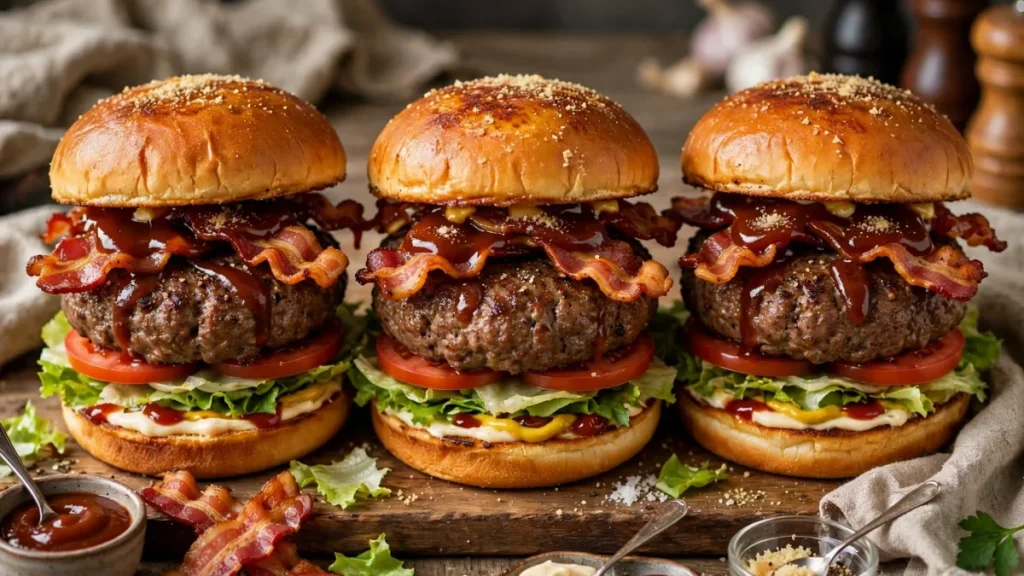Hambúrguer com Bacon