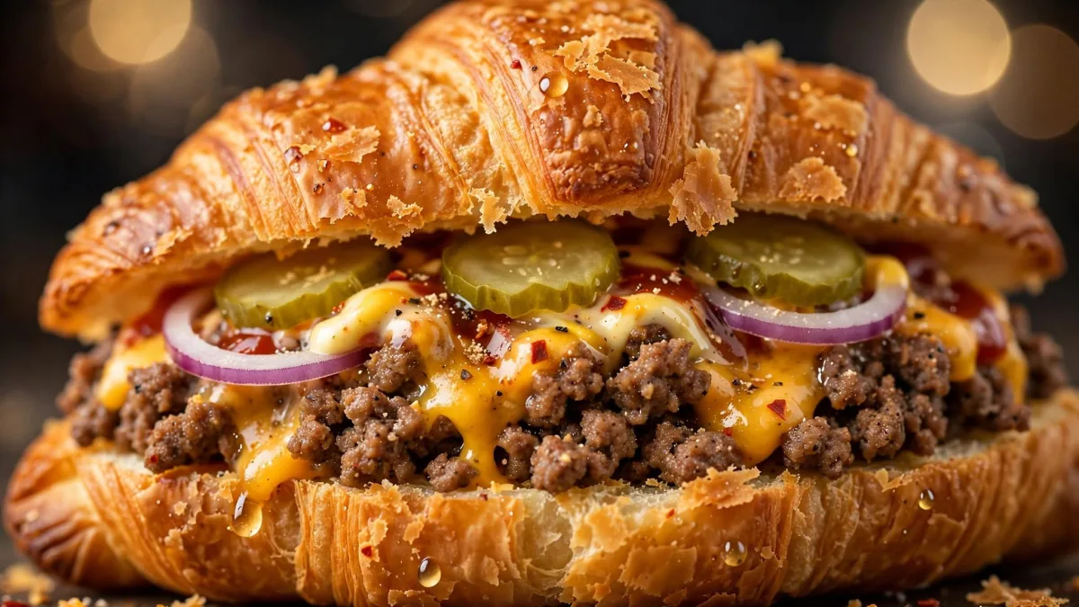 Lanche de Croissant