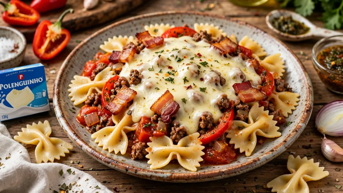 Macarrão com Polenguinho
