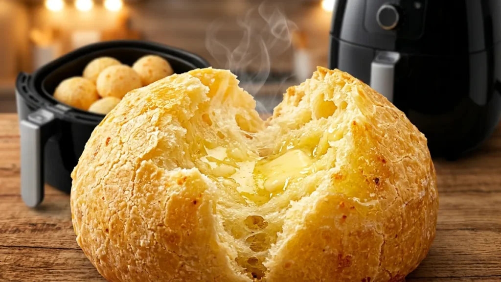 Pão de Queijo na Air Fryer