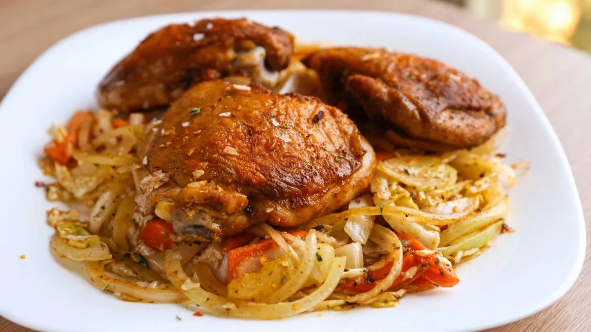 Repolho com Arroz e Frango