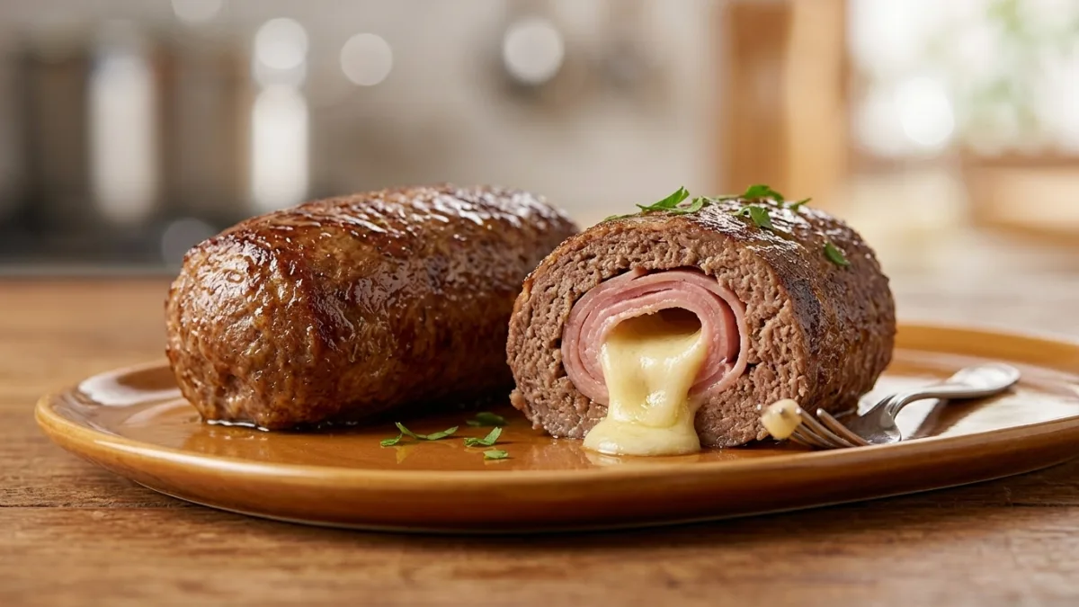 Rolinhos de Carne com Queijo