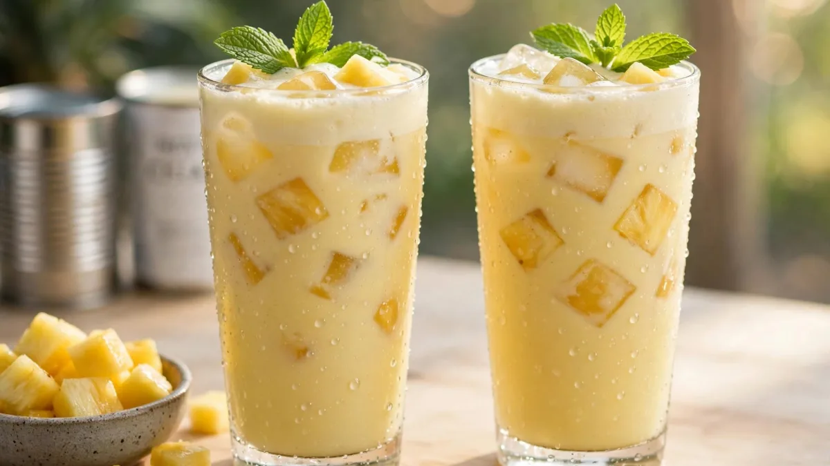 Suco de Abacaxi Cremoso