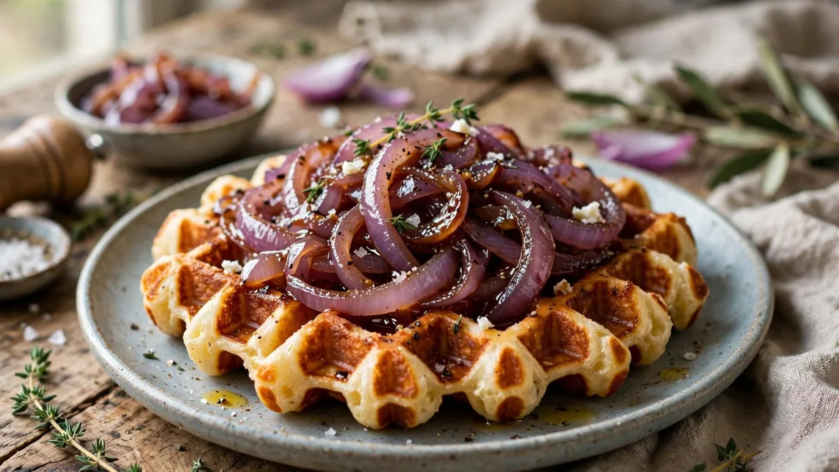 Waffle de Cebola
