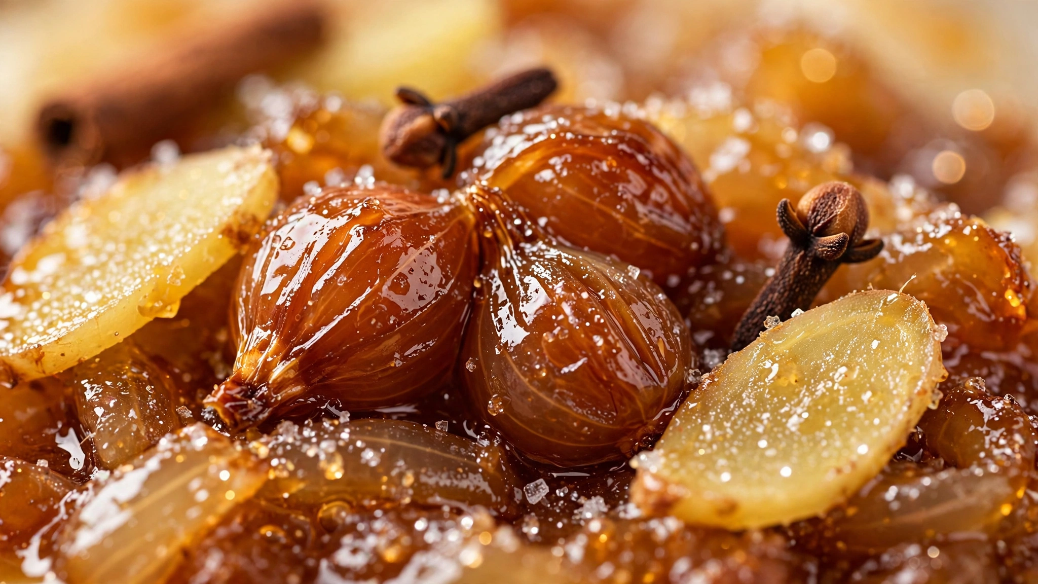 Doce de Cebola Cristalizada com Gengibre e Especiarias